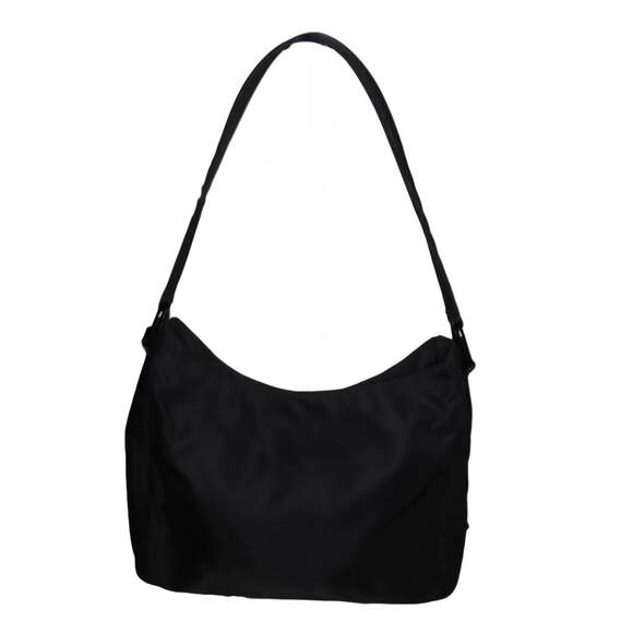Prada Handbags - Prada Black Nylon Lucite Shoulder Bag